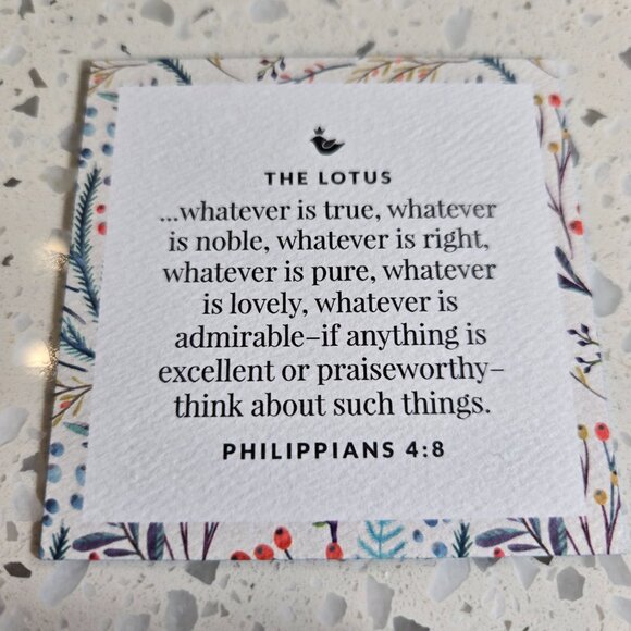 Holly Lane Lotus Pendant - Picture 4 of 5